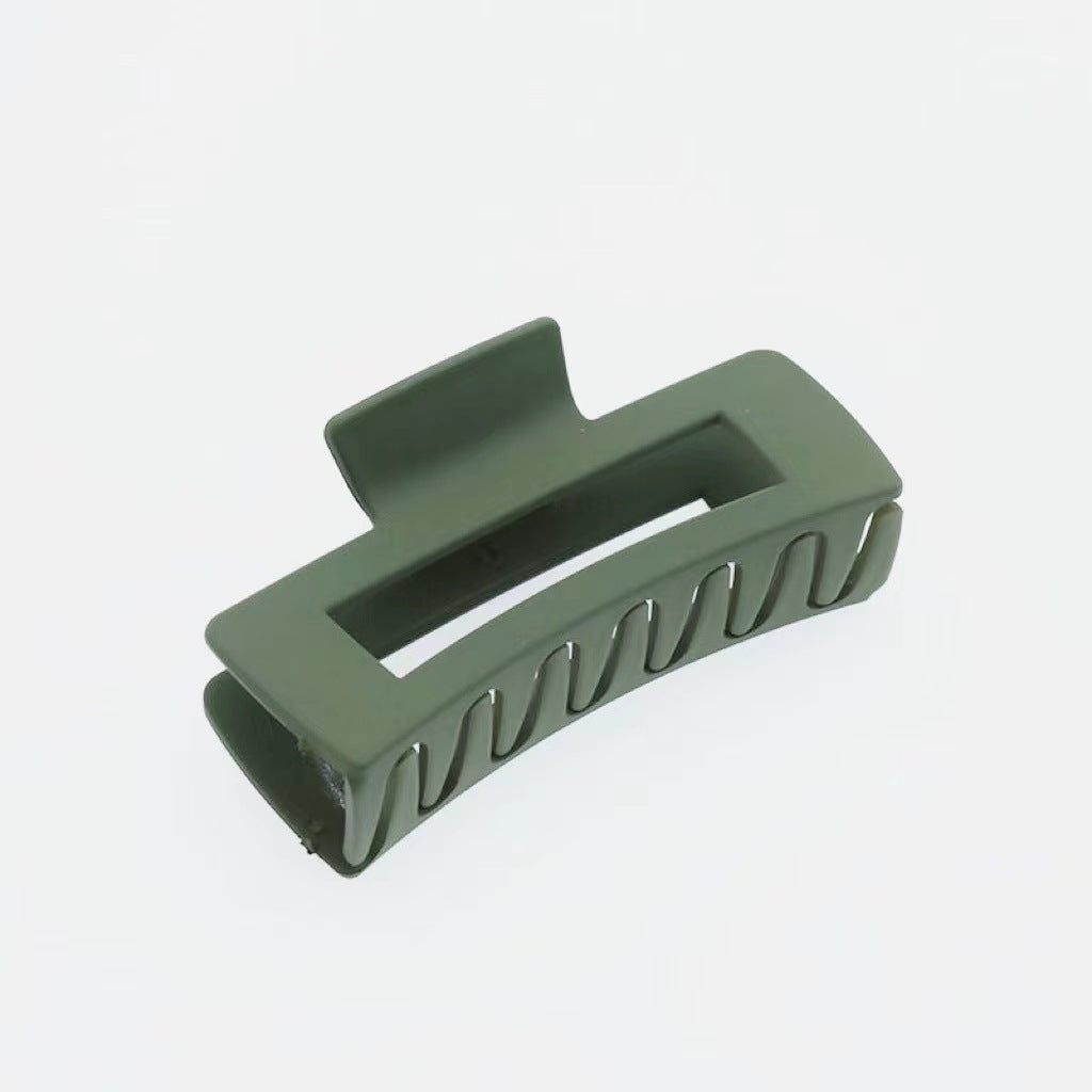 Wholesale Morandi Frosted Retro Square Hairpin